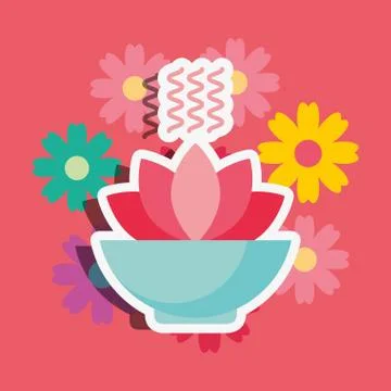 Spa wellness related Stock Illustration