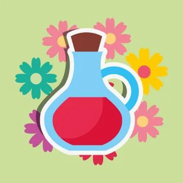 Spa wellness related Stock Illustration
