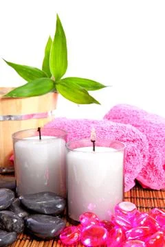 Spa zen accessories Stock Photos