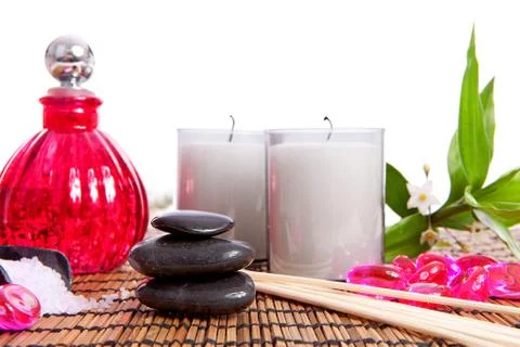 Spa zen accessories Foto stock