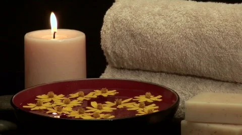 Spa Zen scene V2 - HD Stock Footage 572644
