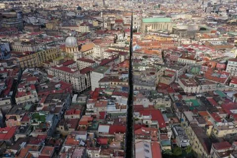 Spacca Napoli Foto stock
