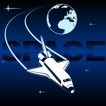 Space-1 Stock Illustration