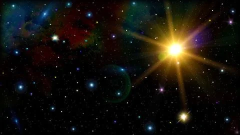 Space 3d Stock Illustration