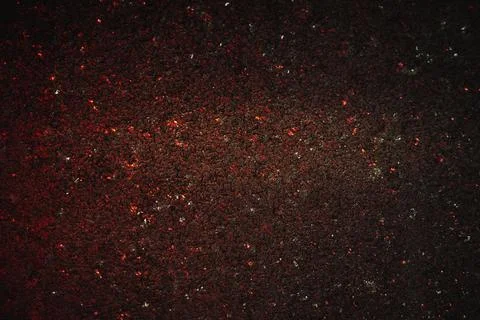 Space abstract background. Christmas backdrop. Texture of red shiny crystals. Stock Photos
