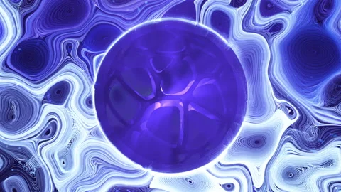 Space Abstract Background with particles animation Stock Footage 231340371