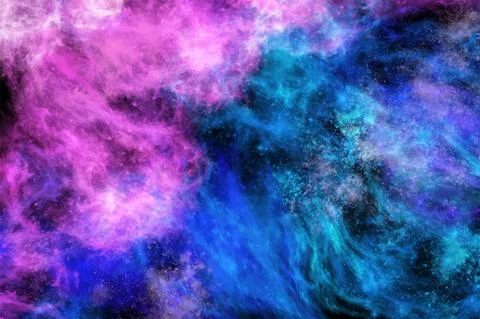 Space Abstract Galaxy Background art. Vector design. Illustrazione stock