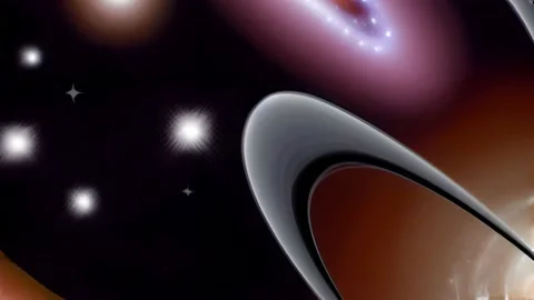 Space abstraction 15a Stock Footage 233677602