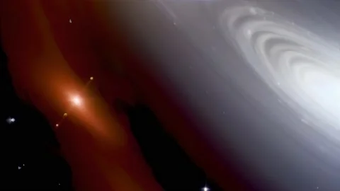 Space abstraction 6a Stock Footage 233677717