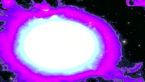 Space In Abstraction At Black Pink Colors Stock Footage 101844033
