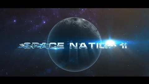 Space Action Titles opener Стоковые After Effects