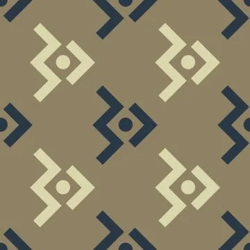 Space aircraft seamless pattern Stockillustratie