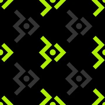 Space aircraft seamless pattern Stockillustratie