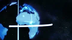 Space and Earth Media Panels 2 Stock After Effects