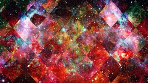 Space and geometry design. Elements of this image furnished by NASA. 写真素材