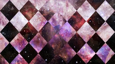 Space and geometry design. Elements of this image furnished by NASA. 스톡 사진