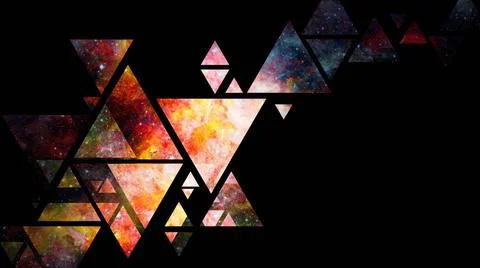 Space and geometry design. Elements of this image furnished by NASA. Space... 스톡 사진