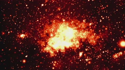 Space and star explosion Stock Footage 68871425
