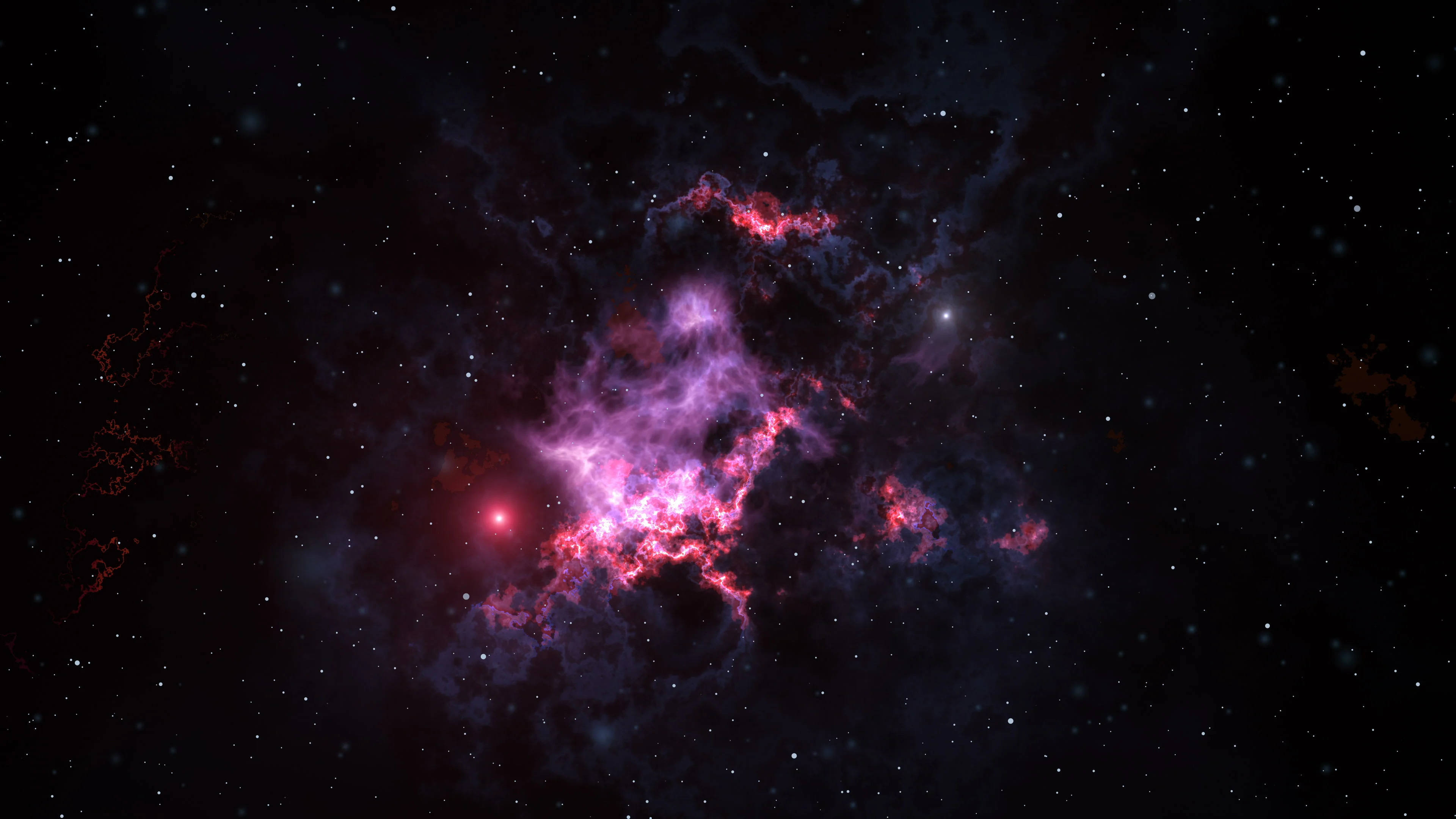 animated nebula screensaver