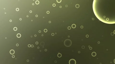 Space animation with bubbles Stock Footage 289078922