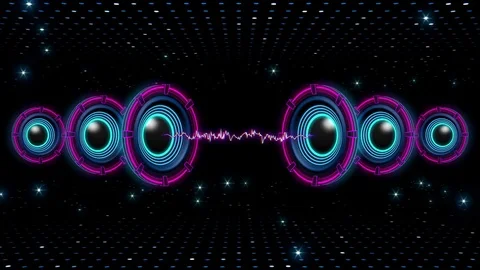 Space audio Stock Footage 73253722