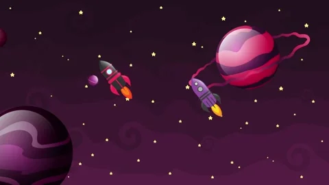 Space background 1 Stock Footage 250982345