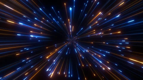 Space background, abstract galaxy. Hyper jump, fast travel Stock Footage 145313131