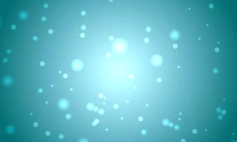 Space background with blue light. bright shine. Stock Illustration