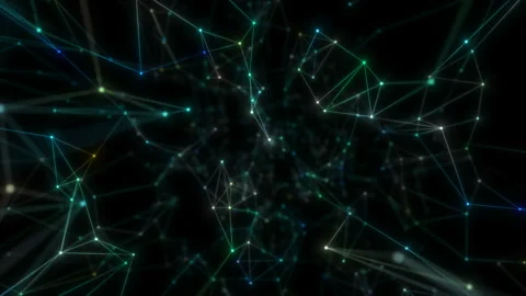 Space background. Camera is flying through the constellations. The constellation Stock Footage 112272868