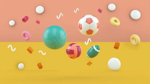 Space background of creative movement Illustrazione stock