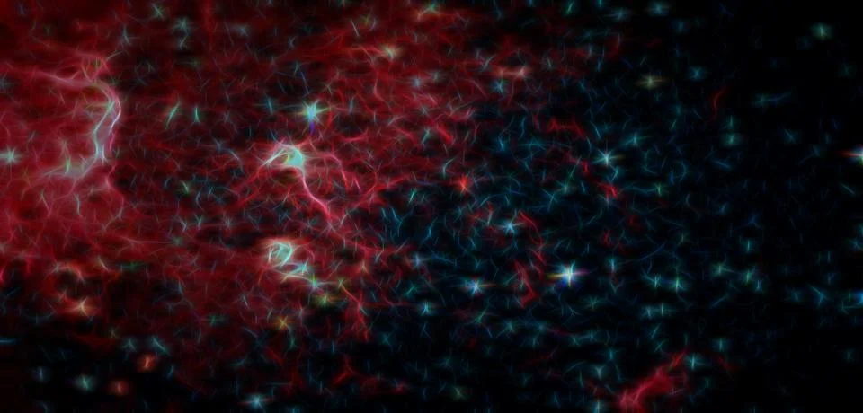 Space background with dark matter. Elements of this image furnished by NASA Stock Illustration