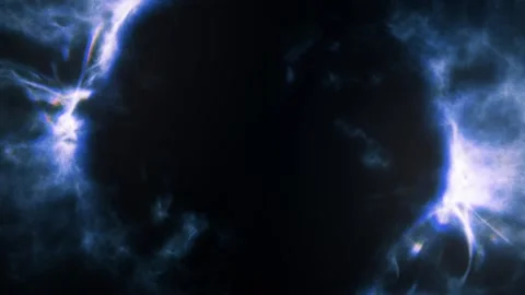 Space background, dynamic effect Stock Footage 198614970