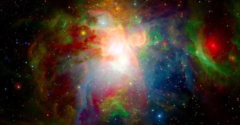 Space background. Elements of this image furnished by NASA Foto stock