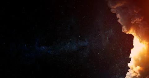 Space background. Elements of this image furnished by NASA. 스톡 사진