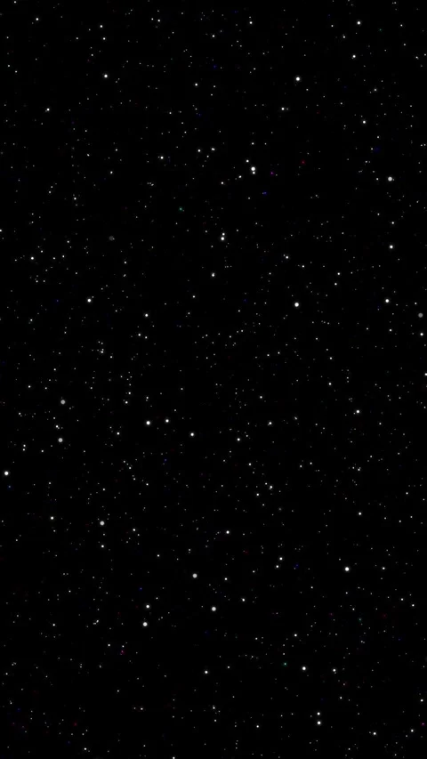 Space Background With Flying Stars Vertical Video. Video stock 299857144