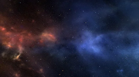 Space Background with Glowing Stars Vidéo 65230571