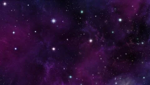 Space background Stock Illustration