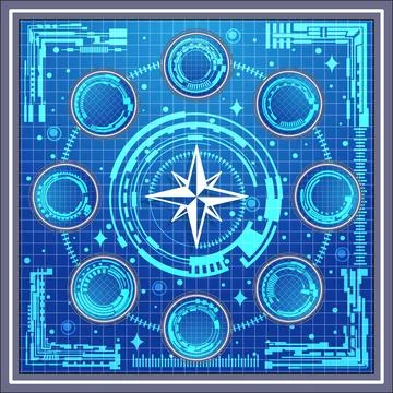 Space background. Stock Illustration