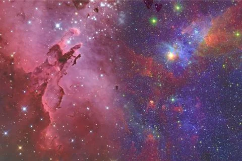 Space Background Stock Illustration
