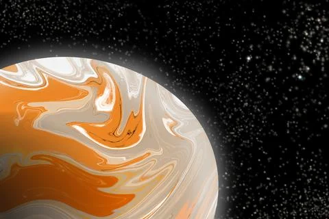 Space Background Illustration Stock Illustration