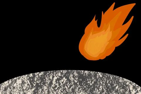 Space Background Illustration Stock-Illustration