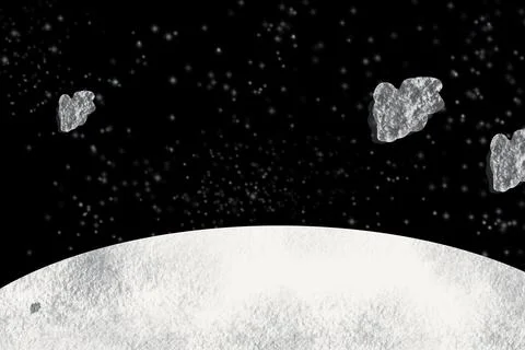 Space Background Illustration Stock-Illustration
