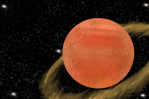 Space Background Illustration Stock Illustration