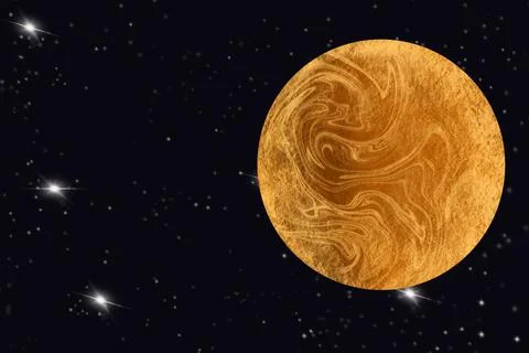 Space Background Illustration Stock Illustration