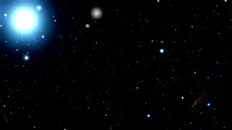 Space background. Infinite Universe. Exploration of Universe Video stock 172012513
