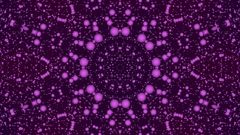 Space Background. Kaleidoscope. Loop Stock Footage 74296676