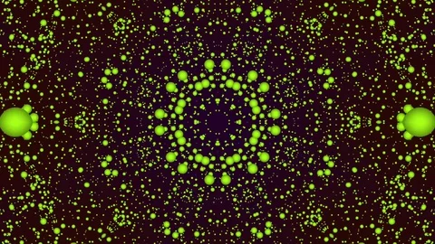 Space Background. Kaleidoscope. Loop Video stock 74297092