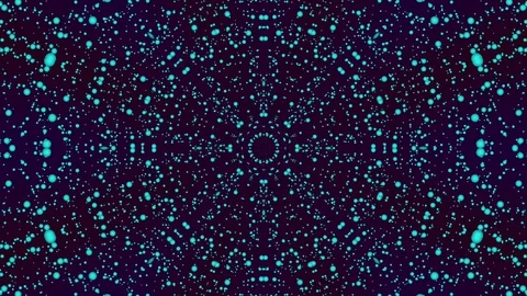Space Background. Kaleidoscope. Loop Stock Footage 74298898