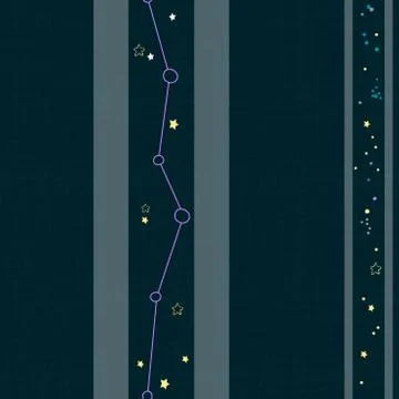 Space background for Kids wallpaper. Vector Seamless Pattern 스톡 일러스트