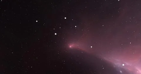Space background with nebula and shining stars. Giant interstellar cloud. I.. Stock Illustration